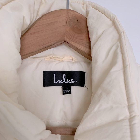 LuLu’s Horizon Cream Puffer Jacket SOLD OUT! - Picture 8 of 10